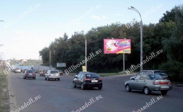 Въезд на Северный мост с правого берега