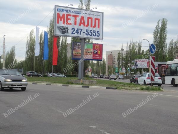 Ленинский пр-кт, Остужева (в треугольнике транспортной развязки)