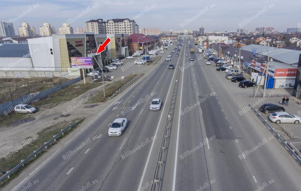 0км+810м Тургеневское шоссе г. Краснодара а/д Краснодар-Новороссийск ЮО 02 