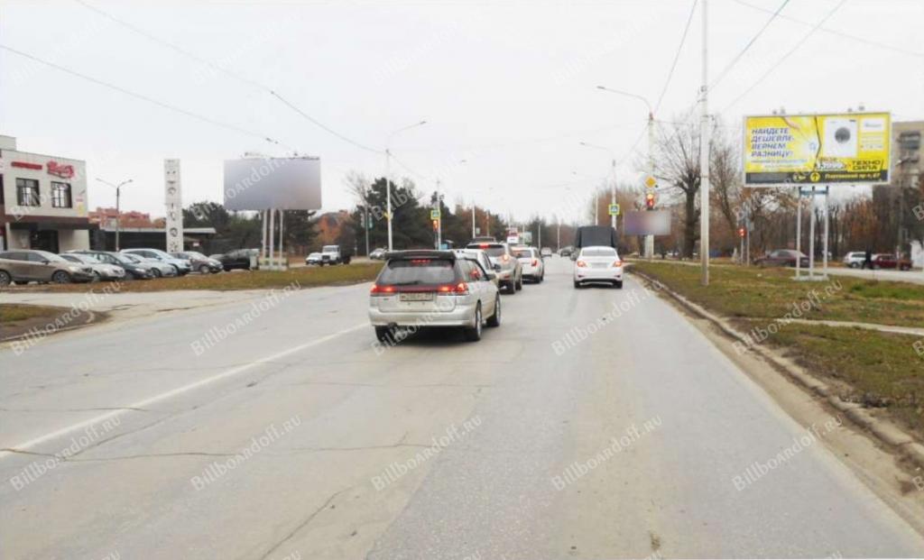 Баклановский пр, 95, мкр. Сармат, справа по направлению в центр города