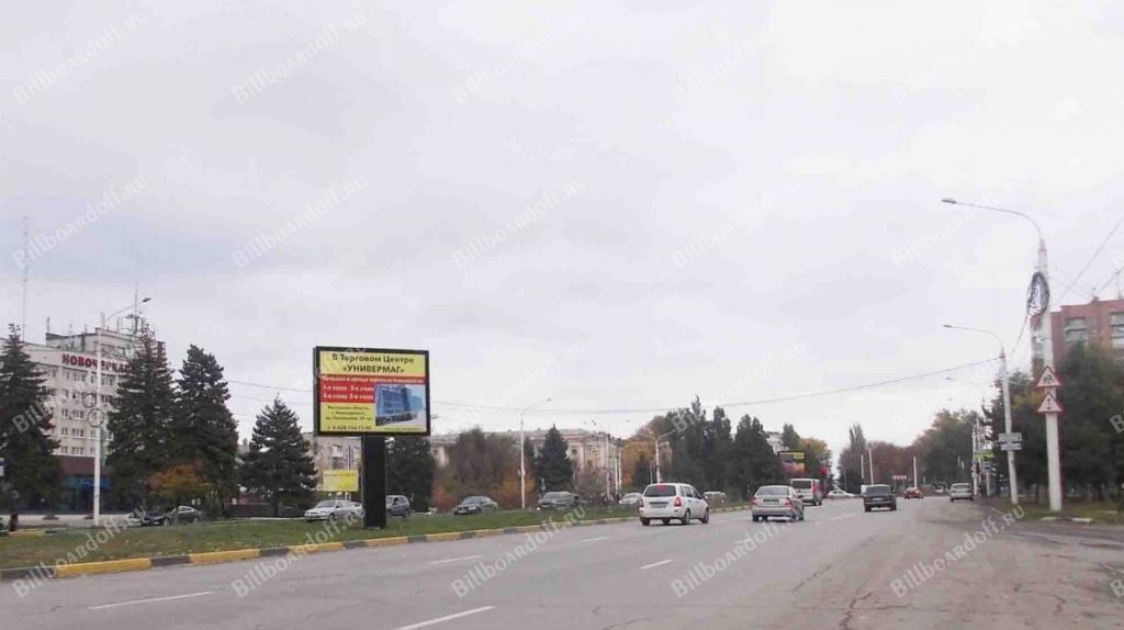 Баклановский пр., подъезд к площади Юбилейной, слева по направлению движения в центр города