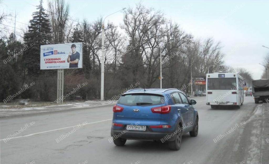 Баклановский пр, напротив автовокзала, слева по направлению движения из центра города Баклановский пр, напротив автовокзала, слева по направлению движения из центра города