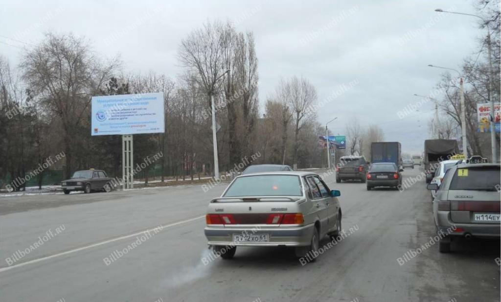 Баклановский пр, автовокзал, слева по направлению движения в центр города
