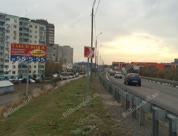 Северный подъезд к Батайску 1700 м по ходу километража, слева