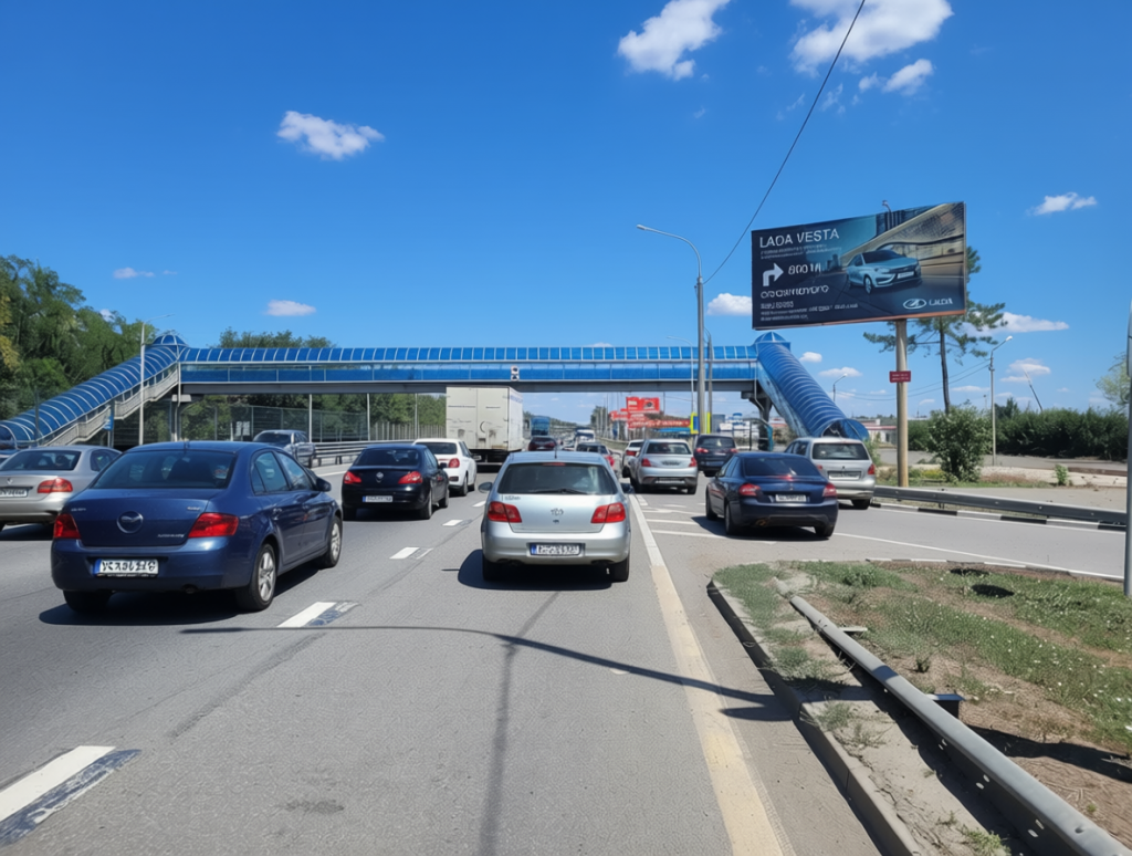 1047 км + 00 м, слева, на Москву 